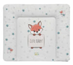  Babastar puha pelenkázó lap 75*72 cm - Levendula csillagos róka - babastar