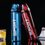 SportLife polikarbonát ivópalack, 550ml, BPA mentes, ivócsőrös kulacs (IP550-XX)