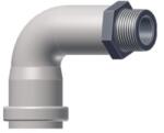  CSAT PVC könyök KM 50x5/4" szivattyú csatlakozó PP (SZÜRKE) (pvckony5450)