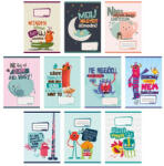 Patria Füzet pd kisalakú 16-32 vonalas Monsters - papir-bolt - 390 Ft