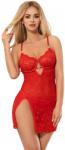 Sexy Elephant® Charming Red csipkés ruha, XL-XXL
