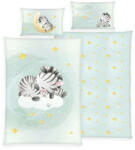  Zebrás ovis ágynemű (hold)