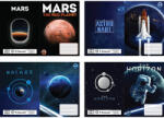 T-Creativ Füzetborító betétes T-Creativ 4x5 db Universe űrhajós mintákkal (N12067TUV)