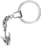 Maria King Ördögvilla kézjel kulcstartó, ezüst színben (STM-275-ku)