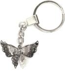 Maria King Pillangós (2) kulcstartó, ezüst színben (STM-48-ku)