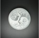 R. M. ékszer Ásványok Szelenit korong yin yang fa 8cm (109317)
