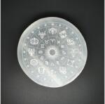 R. M. ékszer Ásványok Szelenit korong zodiákus 14cm (109703)