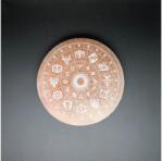 R. M. ékszer Ásványok Szelenit korong zodiákus narancs 14cm (109694)