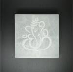 R. M. ékszer Ásványok Szelenit négyzet Ganesha 7-8cm (109603)