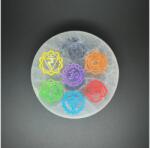 R. M. ékszer Szelenit korong csakra színes 8cm (109458)