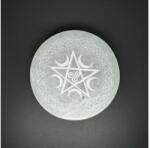 R. M. ékszer Ásványok Szelenit korong kelta pentagram 14cm (109711)