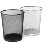 OPTIMA Papírkosár fémhálós OPTIMA fekete 20L (22681) - irodaszerwebaruhaz