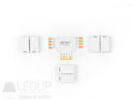 LED line LEDline® COB strip CLICK CONNECTOR angular 10 mm 4 PIN Type T RGB (LL-246524)