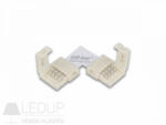 LED line LEDline® COB strip CLICK CONNECTOR angular 10 mm 4 PIN Type L RGB (LL-246517)