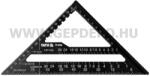 TOYA talpas derékszög és szögmérő 180 mm (YT-70786)