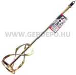 TOYA keverőszár (habarcs) M14 befogás, tripla spirál - 120x600 mm (15-25 kg) (YT-5507)