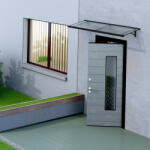 LANIT PLAST bejárati előtető LANITPLAST RUMBA XL 197/54 antracit LG2761 (LG2761)