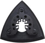Extol tartalék delta csiszolótalp, 90 mm, tépőzáras, 6 db rés, a 417200 és 417220 géphez (8803865) (8803865)