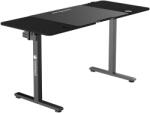 Techsend PEL1460 elektromosan állítható asztal fekete (PEL1460)