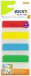 Hopax Index plastic transparent 38x51mm margine neon (HO-21608)