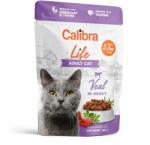 Calibra Cat Life Adult Borjúhús mártásban 12 x 85 g