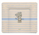  Babastar puha pelenkázó lap 75*72 cm - Kék maci + pillangó