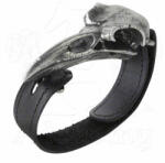 Alchemy Gothic brăţară ALCHEMY GOTHIC - Rabeschadel Wriststrap - Corb - A105