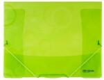KARTON P+P Mapă plastic cu elastic NEO COLORI, dimensiune A4, verde