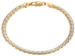  Elegance Abélia gold filled karlánc arany - fehérarany fazonban 4 mm 18 cm - 20 cm - 22, 5 cm választható (KAR - 122)