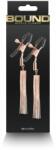 NS TOYS Bound - Nipple Clamps - D2 - Rose Gold