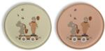 Nuuroo Set 2 farfurii - Pil - Rose Mix - Nuuroo Set pentru masa bebelusi