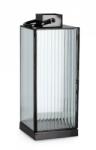 Bizzotto Set 2 felinare metal negru Tehri 14x14x37.5 cm (0140396)