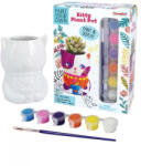 Champion Set de colorat mini ghiveci plante cu pisica, Champion