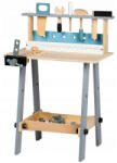Eco Toys Banc de lucru cu unelte din lemn cu 32 de elemente Ecotoys (EDI1172) - piciulica