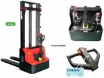 GUTMAN Stivuitor electric cu operator pietonal, GUTMAN, Model PSE12N29 dublu catarg (PSE12N29)