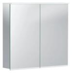 Geberit Option Plus tükrös szekrény világítással, két ajtóval, 60x70x17.2cm, kívül tükör/ajtók, kívül-belül tükör (500.593.00.1)