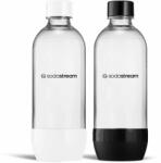 SodaStream Jet Palack (mosogatógépben mosható), fekete/fehér, 2×1 l (42007061)