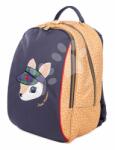 Jeune Premier Ghiozdan școlar Backpack James Dashing Deer Jeune Premier design ergonomic de lux 42*30 cm (JPBJ024215)