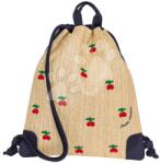 Jeune Premier Sac pentru încălțăminte și trening City Bag Raffia Cherry Jeune Premier design ergonomic de lux 41*27 cm (JPCI024218)