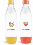 SodaStream Fuse Palack (mosogatógépben mosható), narancsszín/sárga, 2×1 l (42007066)