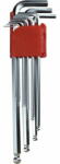 Roline Hexagon Socket Set 9 in 1, Ball Head (19.99.1008)
