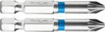 Fortum behajtóhegy PZ, 2 db, S2 acél; PZ 3x50mm, bliszteren