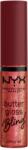 NYX Cosmetics Butter Gloss Bling Gloss Dripped Out Szájfény 8 ml