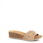 Scholl RAPALLO BUCKLE BÉZS papucs Memory Cushion® technológiával 35-42