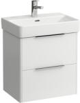 Laufen BASE Alsószekrény, két fiókkal a 818958 mosdóhoz, Fényes Fehér H4021521102611 (H4021521102611)