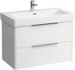 Laufen BASE Alsószekrény két fiókkal a 813965 mosdóhoz, Fényes Fehér H4023921102611 (H4023921102611)