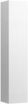 Laufen LANI Magas szekrény, 1 ajtós, zsanér a bal oldalon, Matt Fehér H4037211122601 (H4037211122601)