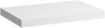Laufen LANI Mosdótartó lap, 80 cm, kivágás nélkül, 65 mm vastag, 2 tartókonzollal, Matt Fehér H4046501122601 (H4046501122601)