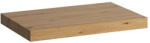 Laufen LANI Mosdótartó lap, 80 cm, kivágás nélkül, 65 mm vastag, 2 tartókonzollal, Vad Tölgy H4046501122671 (H4046501122671)