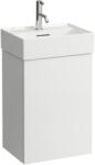 Laufen Kartell LAUFEN Alsószekrény a H815330 mosdóhoz, 1 ajtóval, zsanér a bal oldalon, Matt Fehér H4075030336401 (H4075030336401)